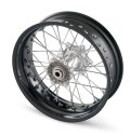 リアホイール/Rear wheel black 5×17"
