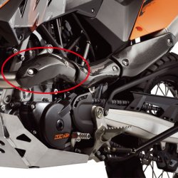 画像1: EXHAUST GUARD CARBON FRONT（カーボンフロントヒートプロテクター）