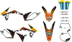 画像1: ファクトリーエンデューログラフィックキット/FACTORY ENDURO GRAPHICS KIT