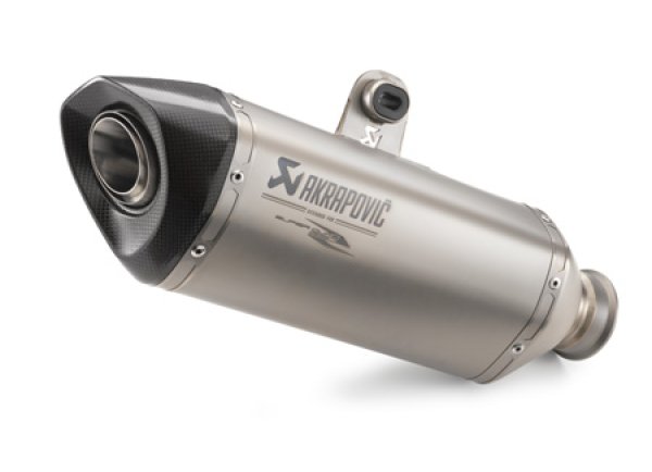 画像1: AKRAPOVIC SLIP-ON SILENCER（アクラポビッチチタンスリップオンサイレンサー） (1)