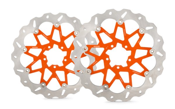 画像1: WAVE BRAKE DISC SET (1)