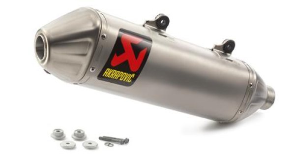 画像1: AKRAPOVIC SLIP-ON SILENCER (1)