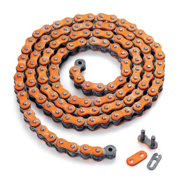 Orange Z-Ring chain 5/8x1/4 520 （チェーンＺリング ５２０）